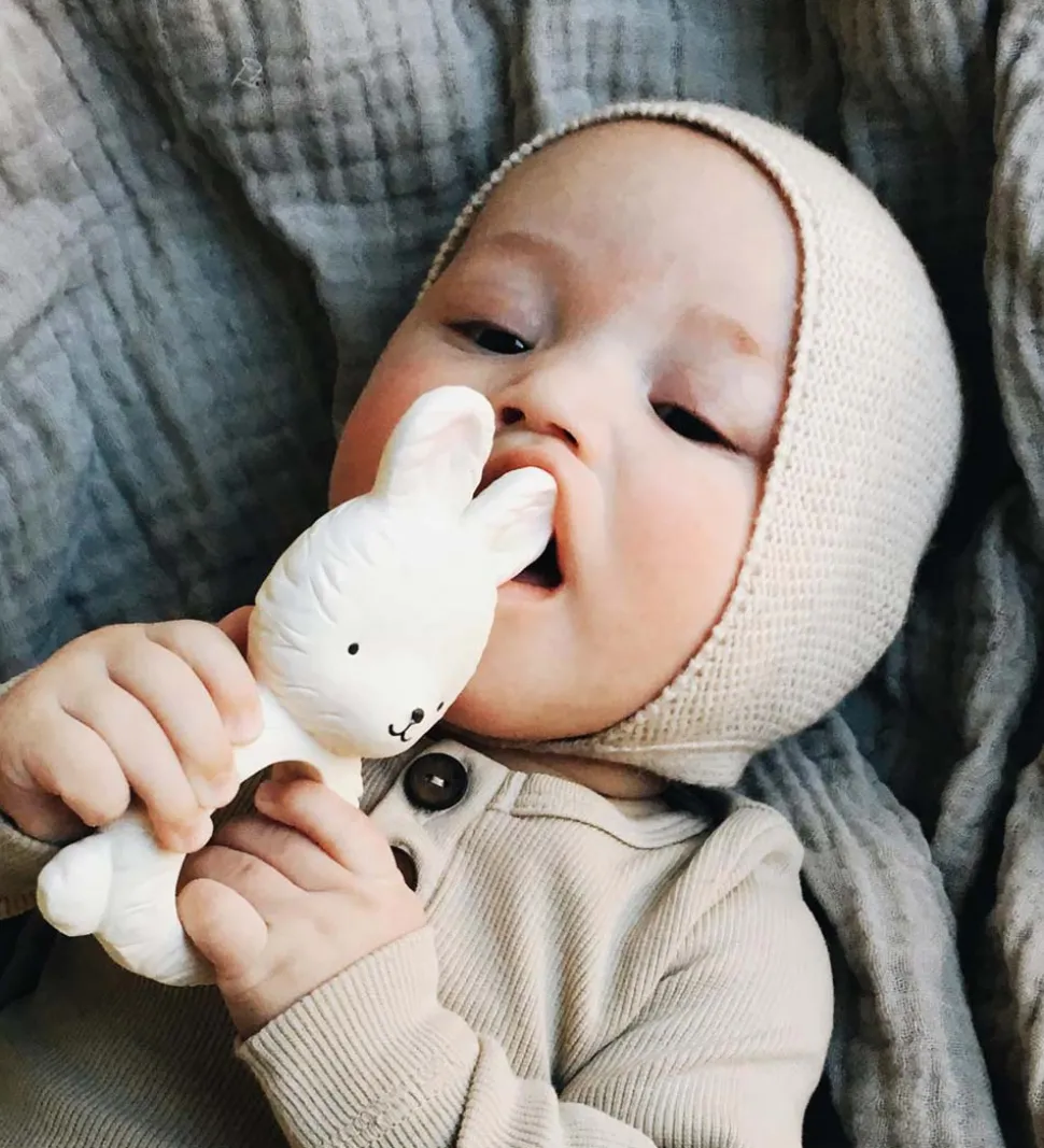 A Little Lovely Company Bidering - Kanin - Hvid