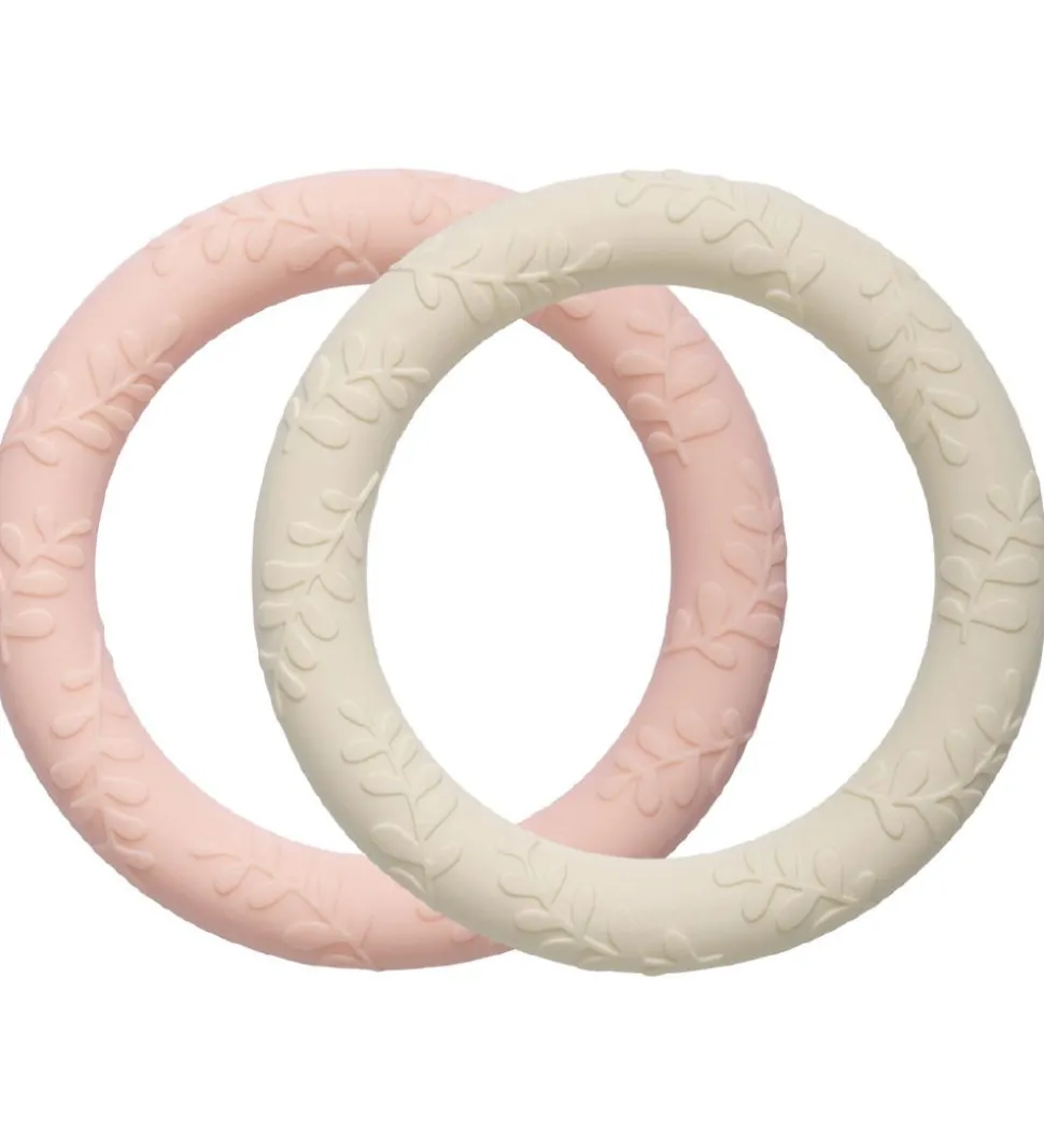 A Little Lovely Company Bidering - Leaves - Strawberry/Cream