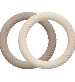 A Little Lovely Company Bidering - 2-pak - Classic - Mushroom/Cr