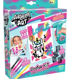 Airbrush Plush Art - Plakatsæt