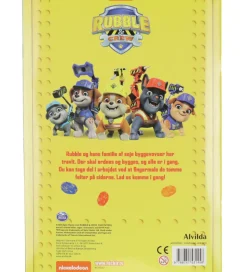 Alvida Bog - Fingermalebog m. Rubble & Crew - Dansk