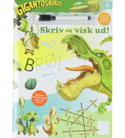 Alvilda Aktivitetsbog - Gigantosaurus - Skriv Og Visk Ud