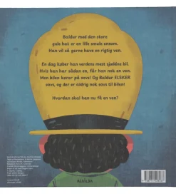 Alvilda Bog - Baldur Med Hatten - Bil, Sovs og Venskab - DA