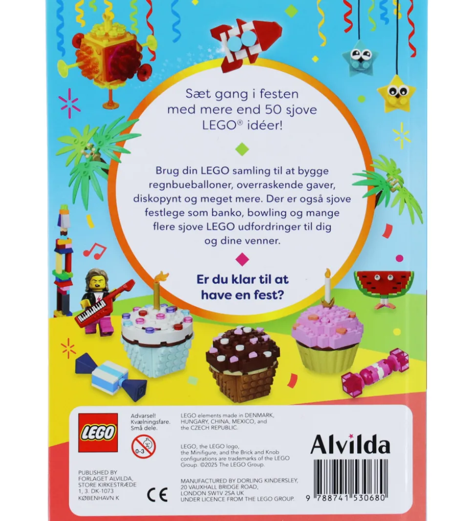 Alvilda Bog - LEGO® Festideer - Bog Med Klodser