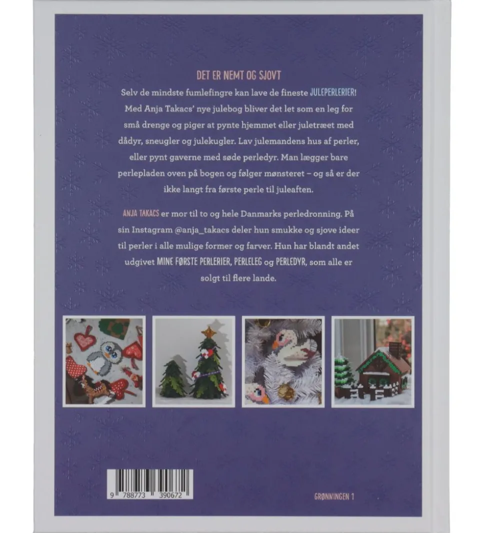 Anja Takacs Bog - Mine Første Juleperlerier - Dansk