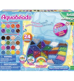 Aquabeads Perler - 2400+ stk. - Mega Bead Set - Multifarvet