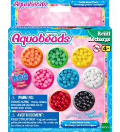 Aquabeads Perler - 800+ stk. - Solid Bead Pack - Multifarvet