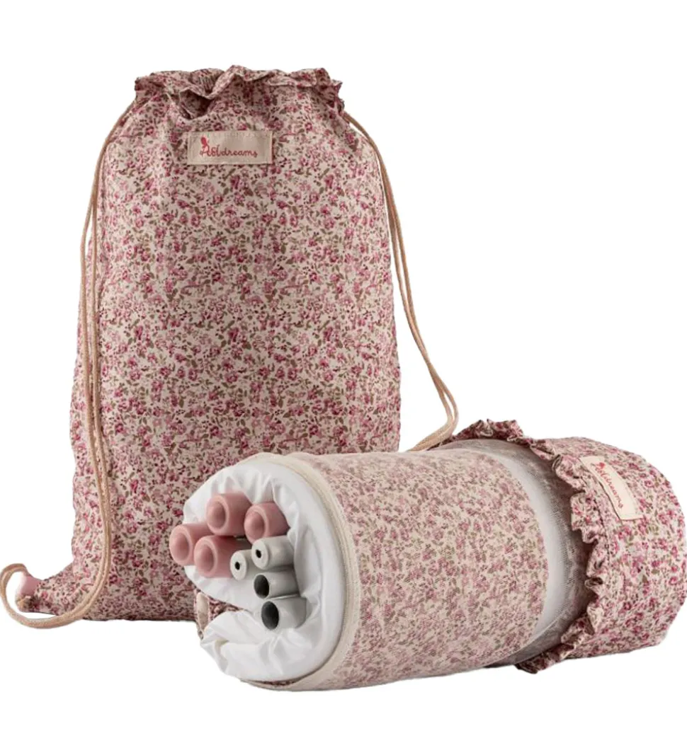 Asi Dukketilbehør - Rejseseng - 36-46 cm - Rosa