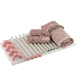 Asi Dukketilbehør - Rejseseng - 36-46 cm - Rosa