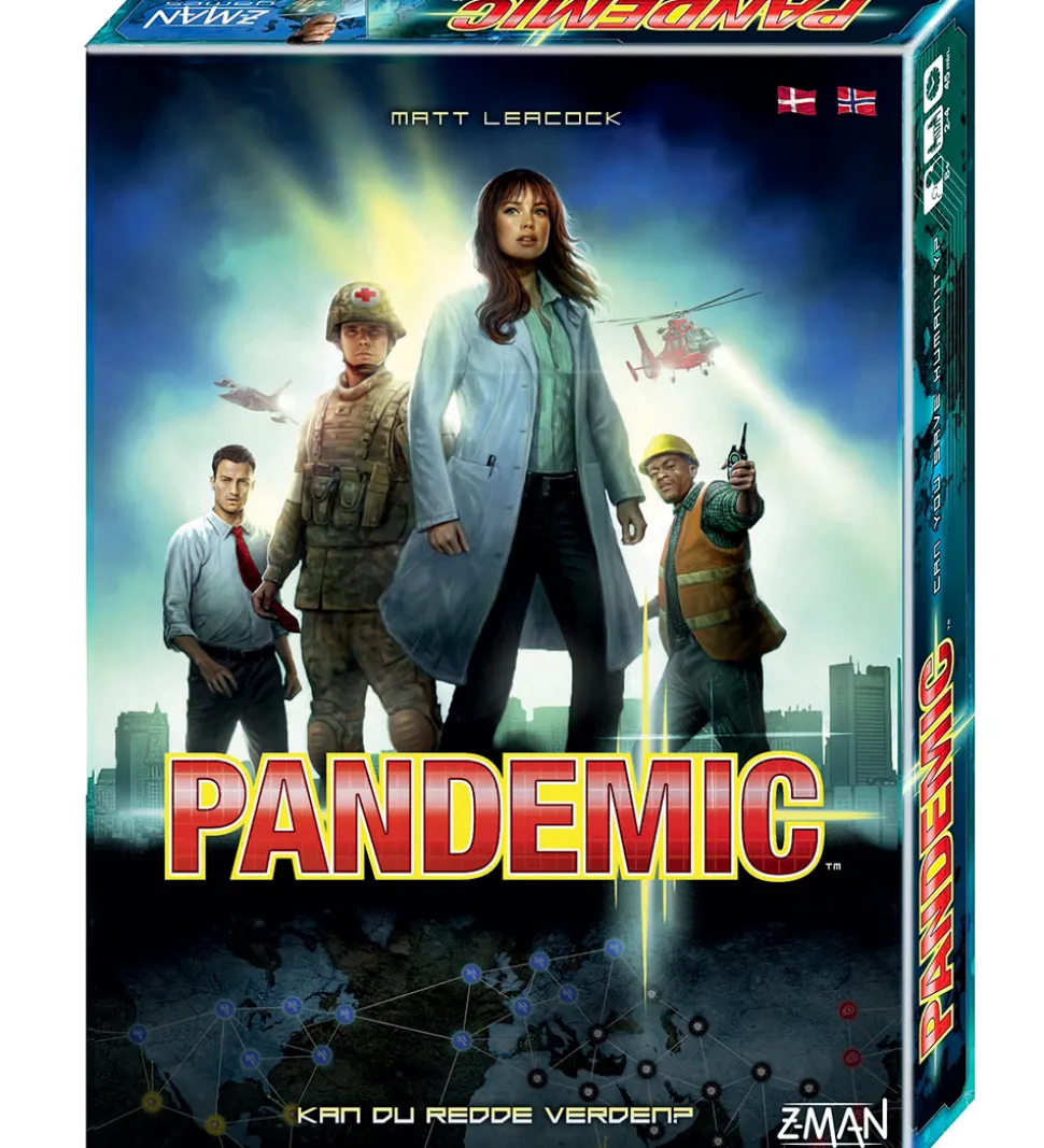 Asmodee - Pandemic DK/NO - Brætspil