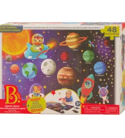 B. toys Gulvpuslespil - 48 brikker - Solsystemet