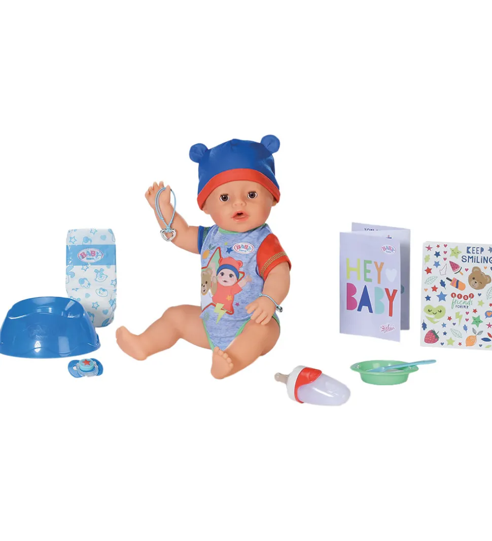 BABY born Dukke - Jonas - 43 cm - 10 Funktioner