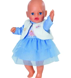 BABY Born Dukketøj - Kjole - 36 cm - Blå