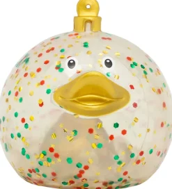 Badeand - Juletræskugle - Glitter