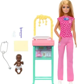 Barbie Dukke - 30 cm - Børnelæge Legesæt