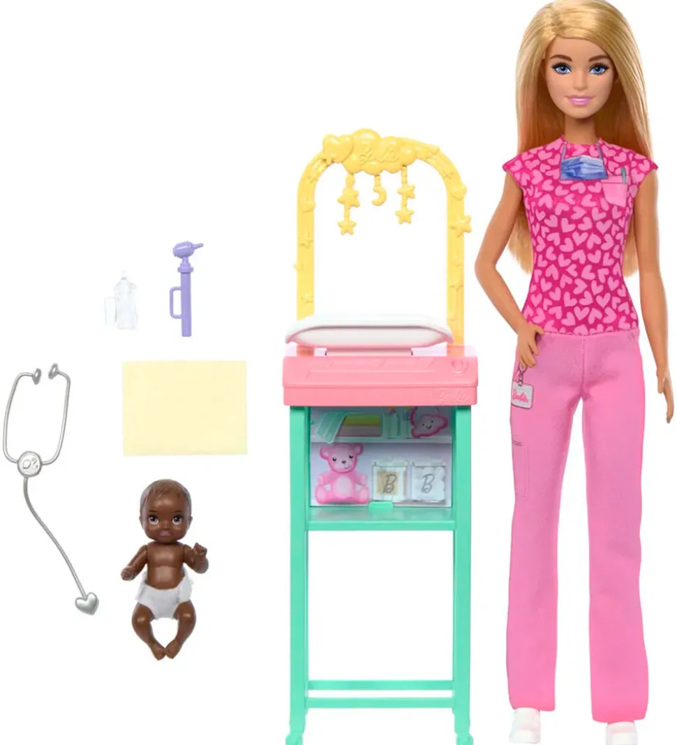 Barbie Dukke - 30 cm - Børnelæge Legesæt