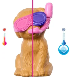 Barbie Dukkesæt - 30 cm - Puppy Pool Party Aloha Blonde