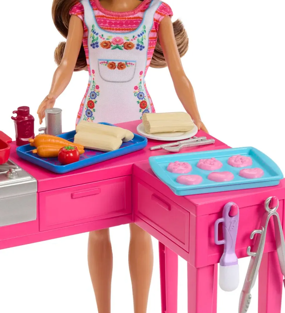 Barbie Dukkesæt - 30 cm - Recipe For Friendship Teresa's Køkken