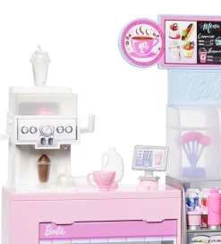 Barbie Legesæt - Kaffebutik m. Tilbehør