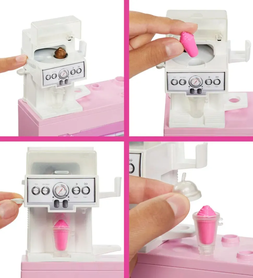 Barbie Legesæt - Kaffebutik m. Tilbehør