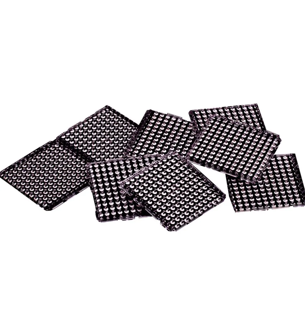 Beady Perleplader - 6x6 cm - 8-pak - Kvadrat