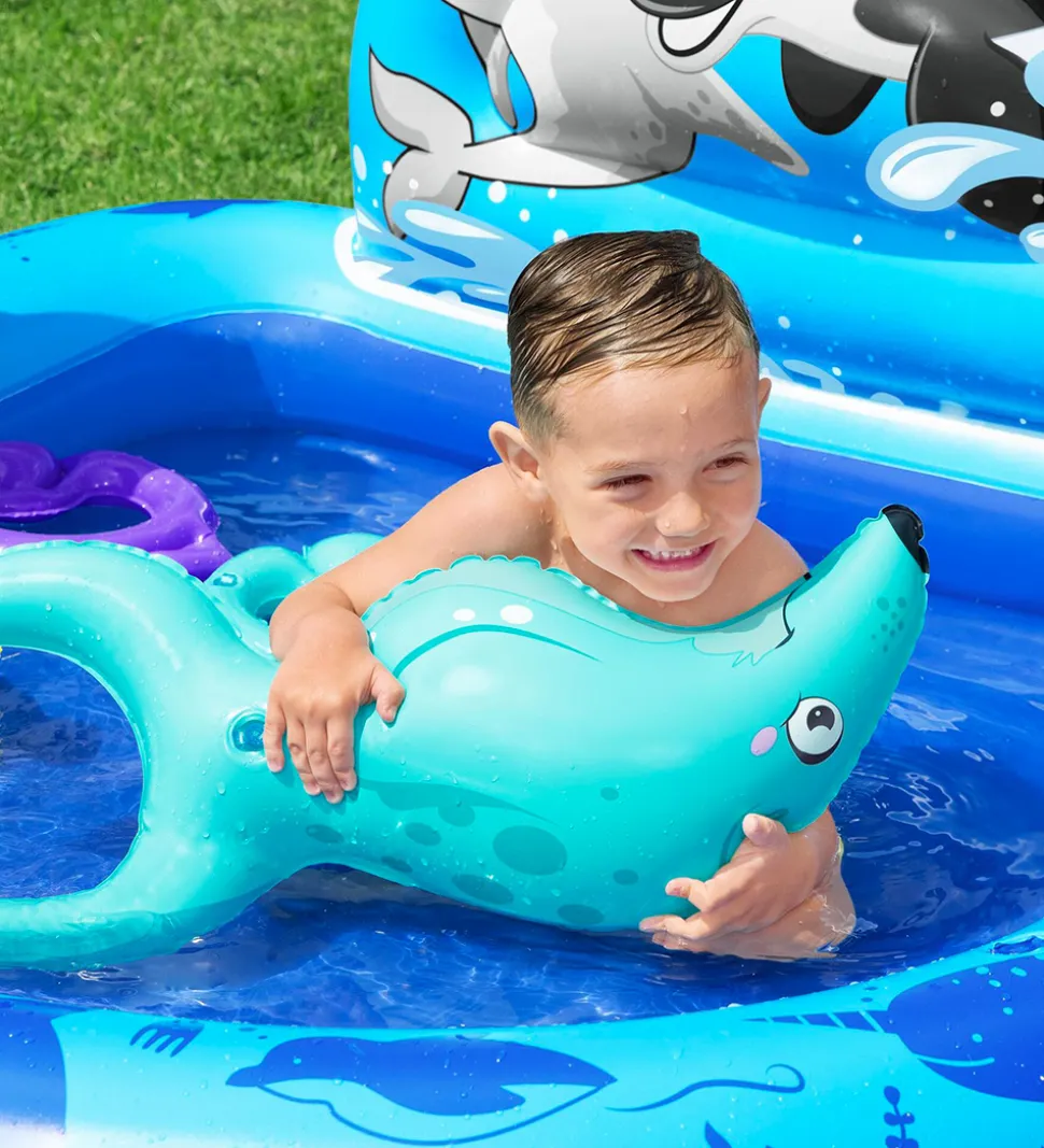 Bestway Legebassin - 134x131x73 cm - Polar Pals