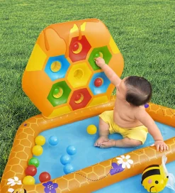 Bestway Legebassin m. Bolde - 127 x 119 cm - Lil' Beehive