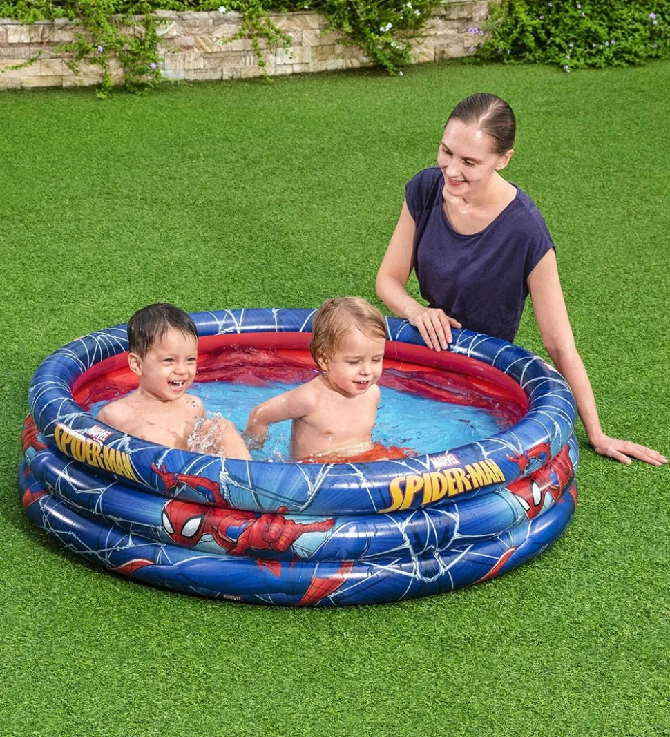 Bestway Oppusteligt Bassin - 122x30 cm - Spider-Man