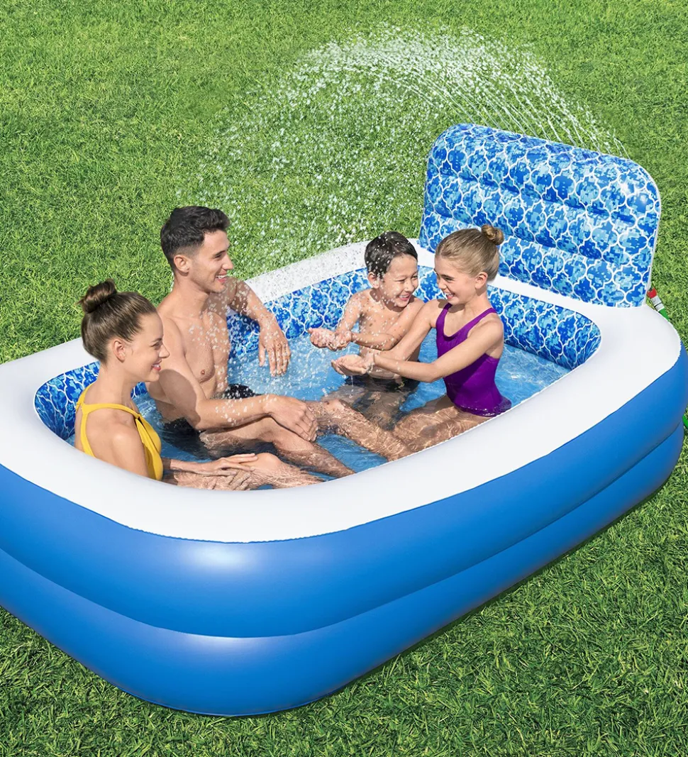 Bestway Sprinklerbassin - 229x152x96cm - Waterfall Oasis