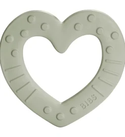 BIBS Bidering - Heart - Sage