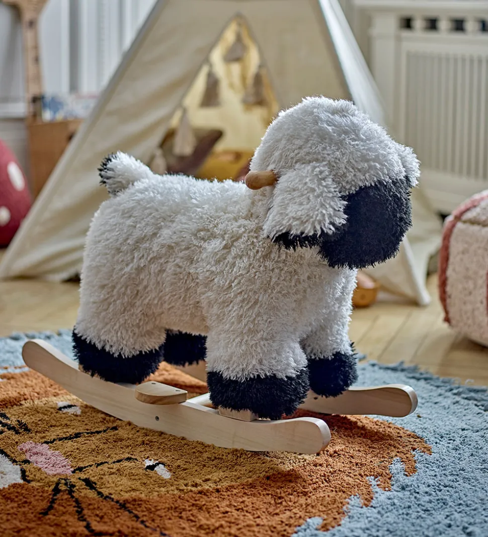 Bloomingville Mini Gyngehest - Dolly - Får - Hvid