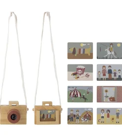 Bloomingville Mini Legetøjskamera - Træ - Dalton - Natur