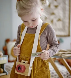 Bloomingville Mini Legetøjskamera - Træ - Dalton - Natur