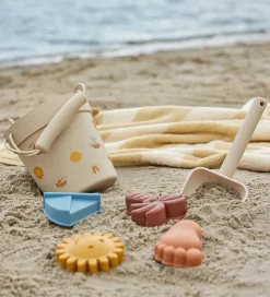 Bloomingville Mini Strandsæt - Agnes - Silikone - Natur
