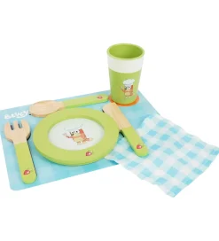 Bluey Legemad - Træ - 32 Dele - Dine With Bluey