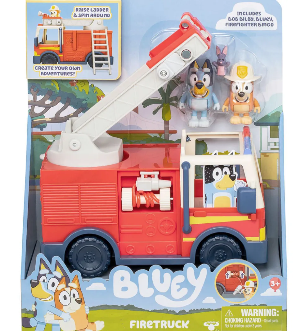 Bluey Legesæt - Brandbil