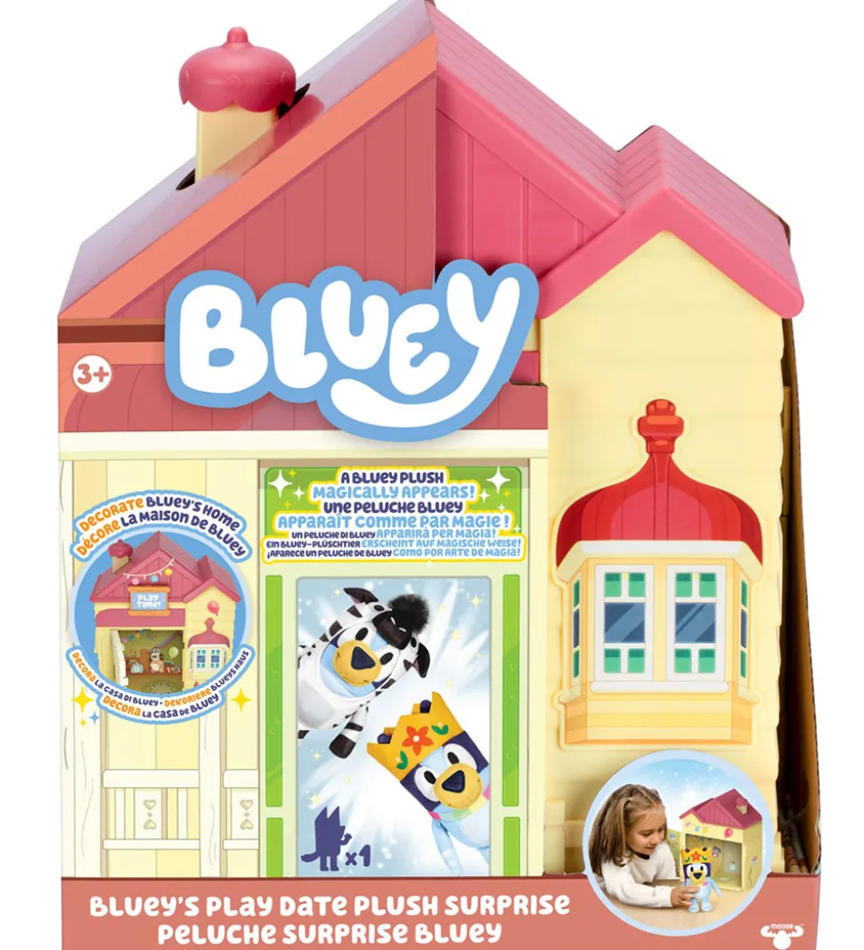 Bluey Legesæt - Play Date Plush Surprise