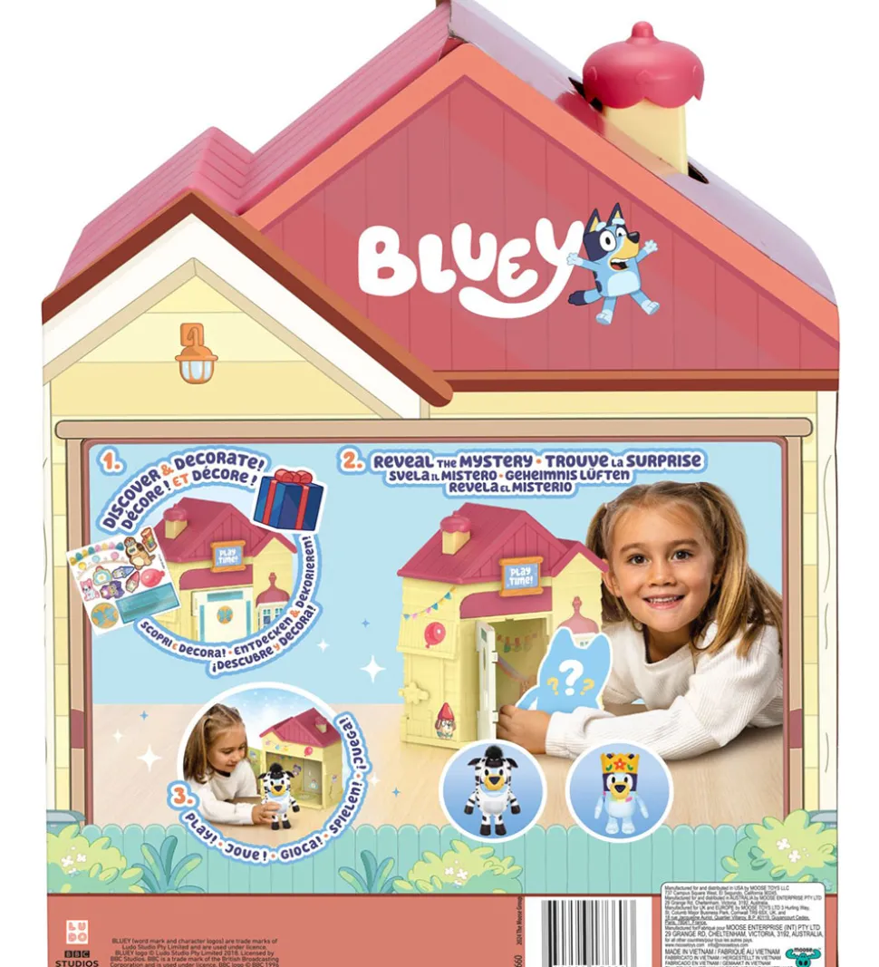 Bluey Legesæt - Play Date Plush Surprise