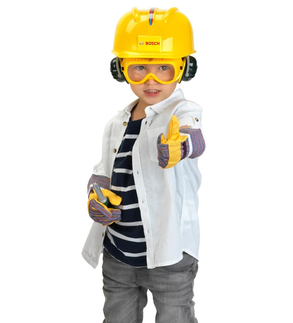 Bosch Mini Kædesav m. Tilbehør - Legetøj - Grøn/Gul