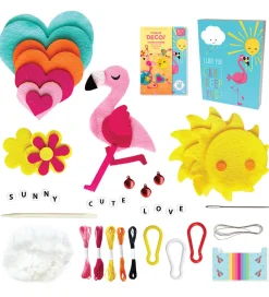 BOX CANDIY Kreasæt - Rygsækcharms i Filt-kunstsæt - Totally Deco