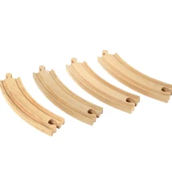 BRIO Buede Skinner - 4 dele - Lang - Træ 33342