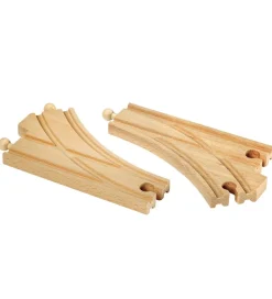 BRIO Buede Sporskift - 2 dele - Træ 33346