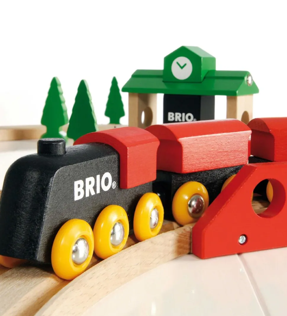 BRIO Classic Togsæt - 22 dele - Træ 33028