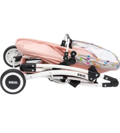 BRIO Dukkevogn - Flex - Rosa/Hvid 24906000