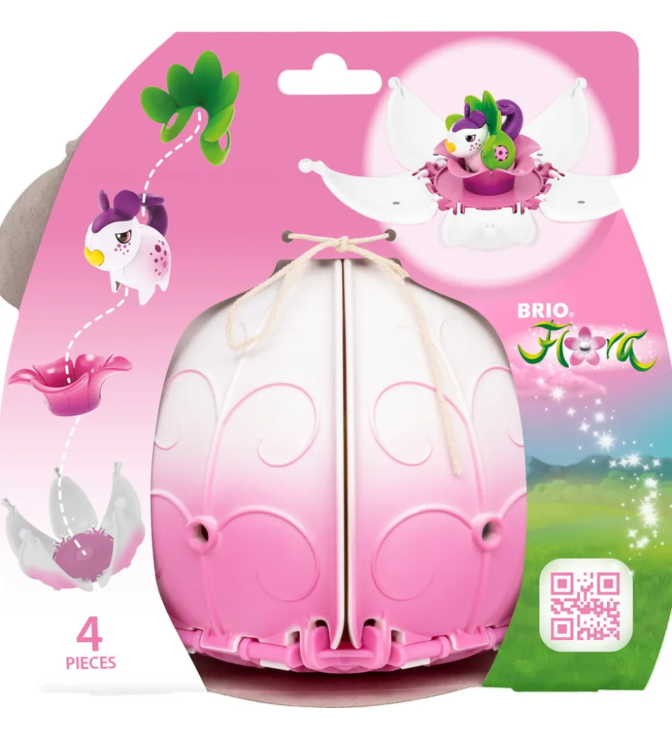 BRIO Flora Blomsterhus m. Figur - Poppy