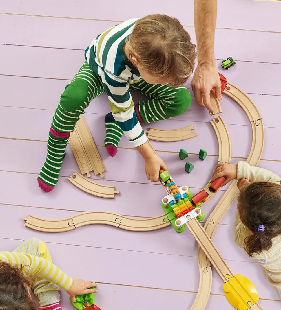 BRIO MY FIRST Togbane - 18 dele - Multifarvet 33727