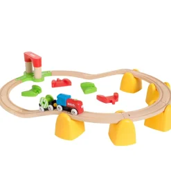 BRIO MY FIRST Togbane m. Batteritog - 25 dele 33710