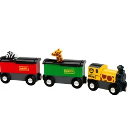 BRIO Safaritog - 25 cm - 3 dele - Sort 33722