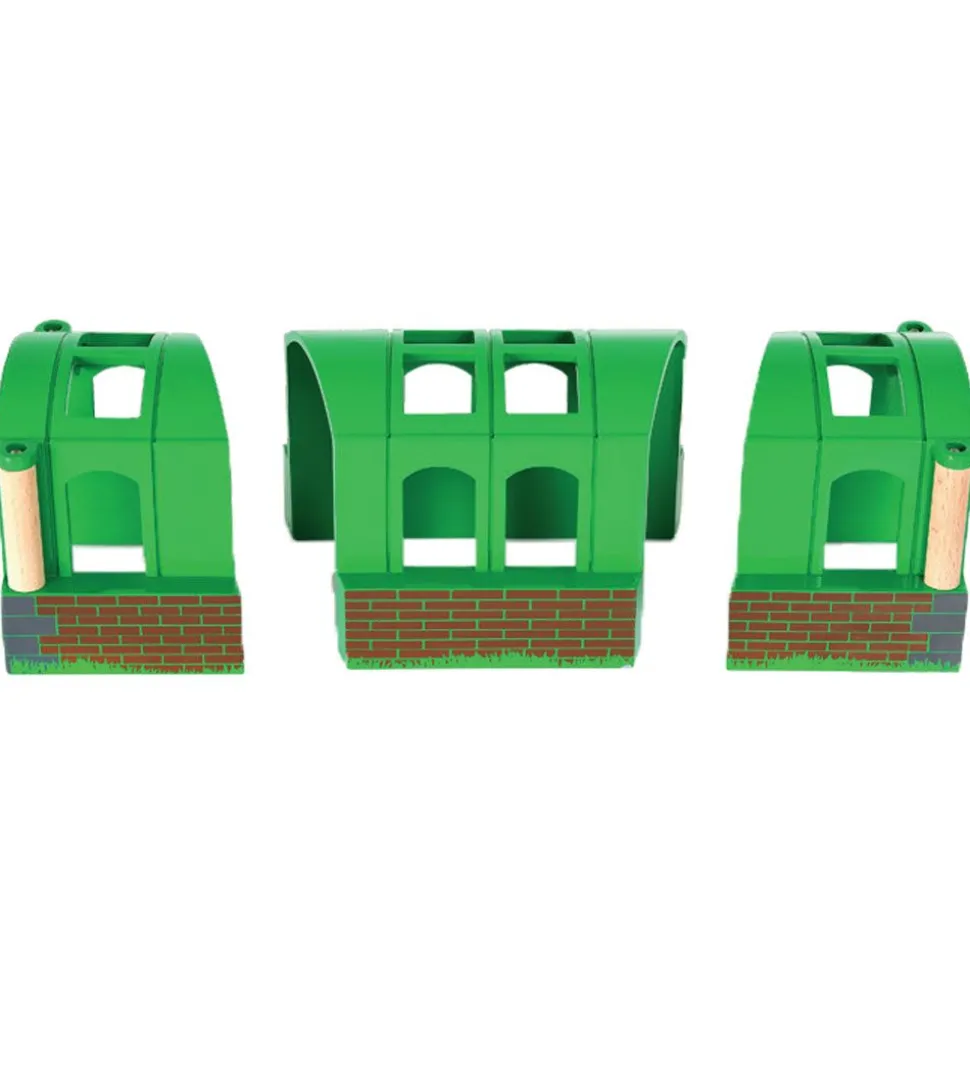 BRIO World Fleksibel Tunnel - Grøn 33709