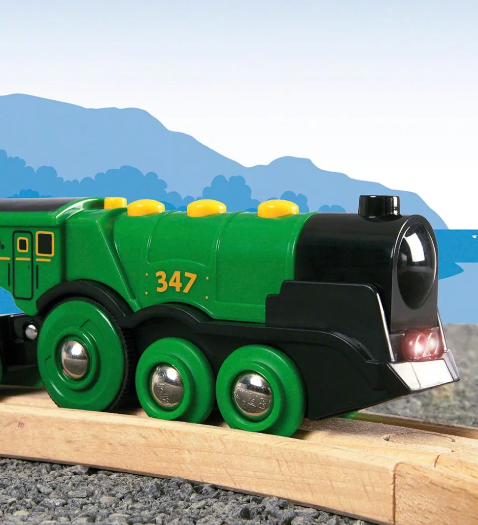 BRIO World Stort Grønt Lokomotiv 33593